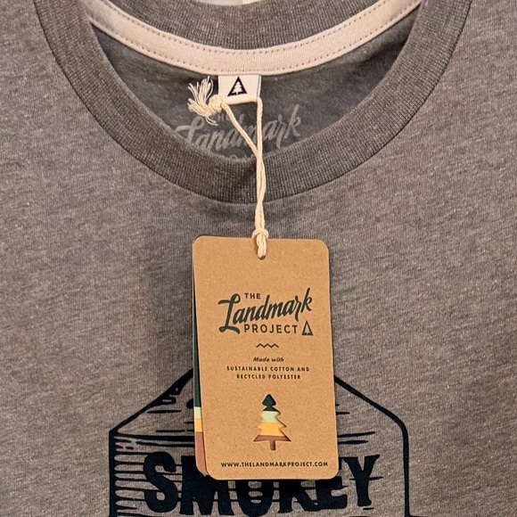 NWT Smokey Bear Logo Unisex Graphic T-Shirt - Heathered Gray, Adult Small - Picture 7 of 7